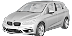 BMW F45 B1601 Fault Code